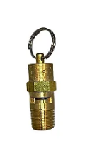 VALVULA ESTANQUEIDADE SEGURANCA LATAO 1/4POL 135PSI PINO PLEN S/TRAT NPT RSC M ASME AT
