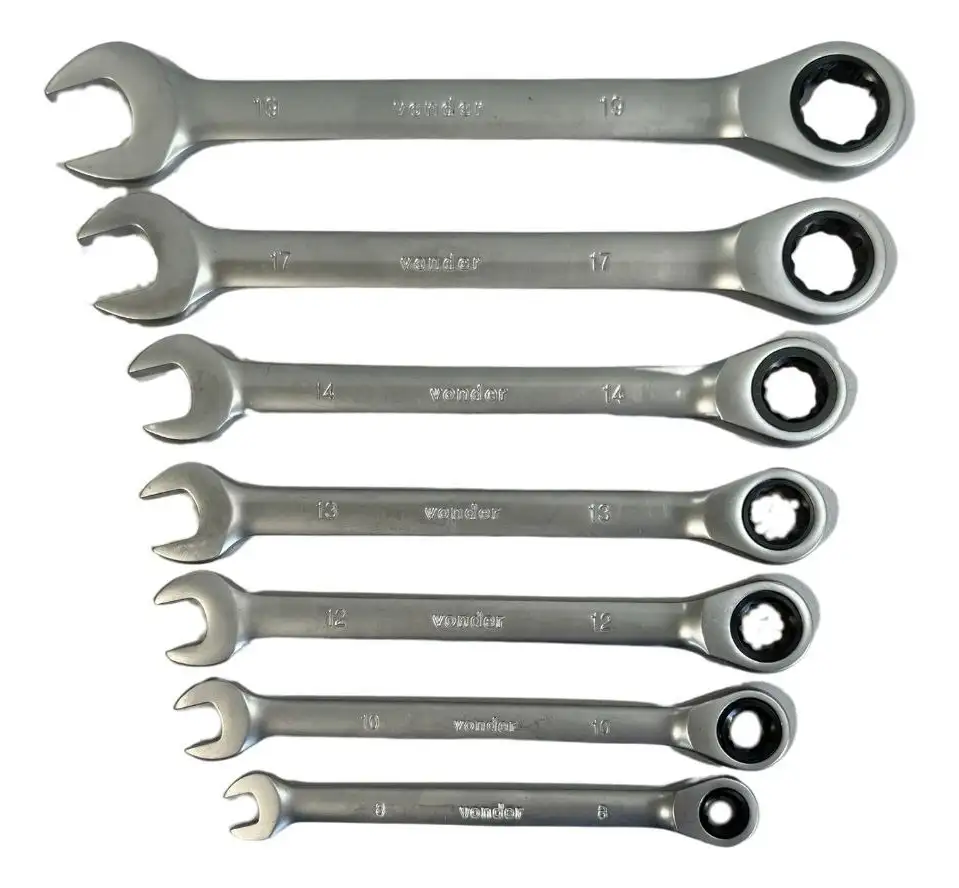 8 a 19 JOGO DE CHAVE COMBINADA 7PCS