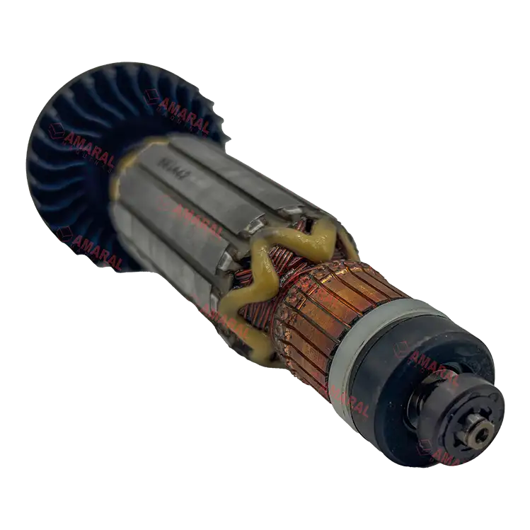 Induzido Rotor 115V (511A42-0) para Esmerilhadeira GA5091/GA5093/GA5094 Makita