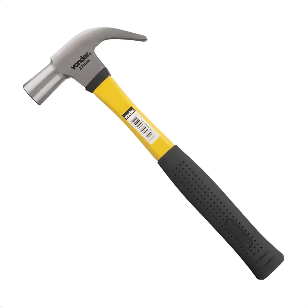MARTELO UNHA 27MM CABO FIBRA VONDER