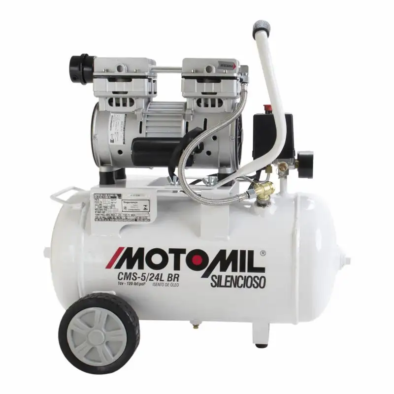 MOTOCOMPRESSOR CMS-5/24BR-120PSI 220V BRANCO