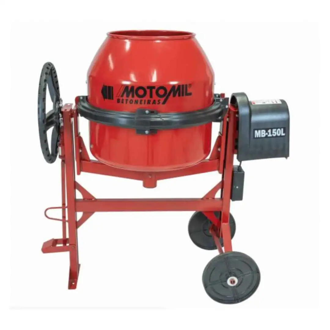 MB-150L BETONEIRA 150LITROS MONO.220V C/CHAVE SEG.