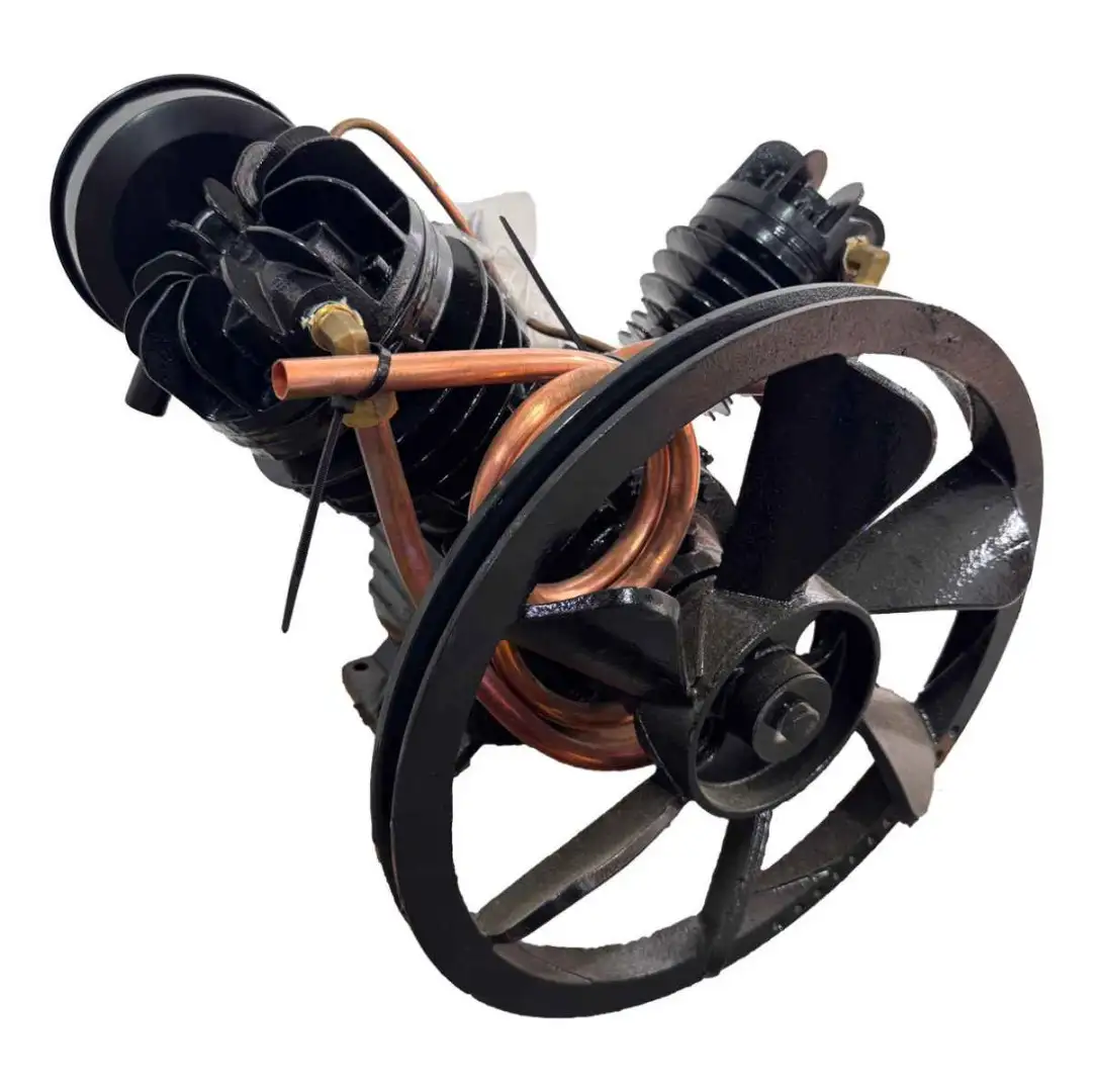 Kit Unidade Compressora 20 Pes 175 psi Cabecote Completo Profissional Motomil