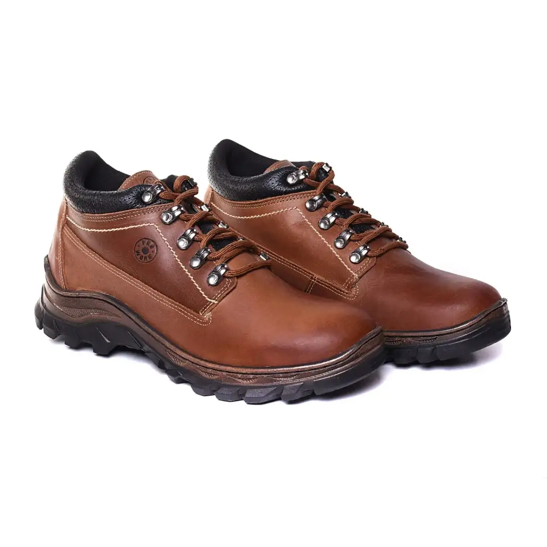Bota Masculina Adventure em Couro