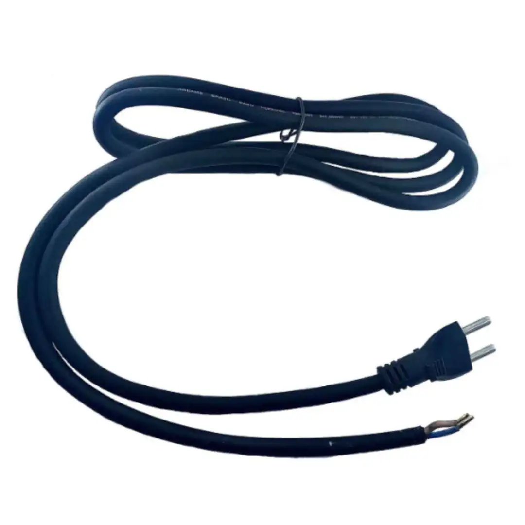 CABO CHICOTE ELETRICO PP 2X1,00MM 180° 10A 1800MM PT