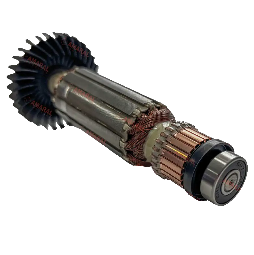 Induzido Rotor 220V (517648-6) para Esmerilhadeira GA4530/GA5030/PJ7000 Makita