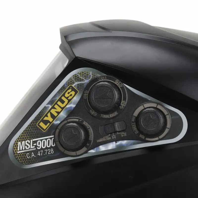 MSL-9000 - MÁSCARA DE SOLDA AUTOMÁTICA 12K
