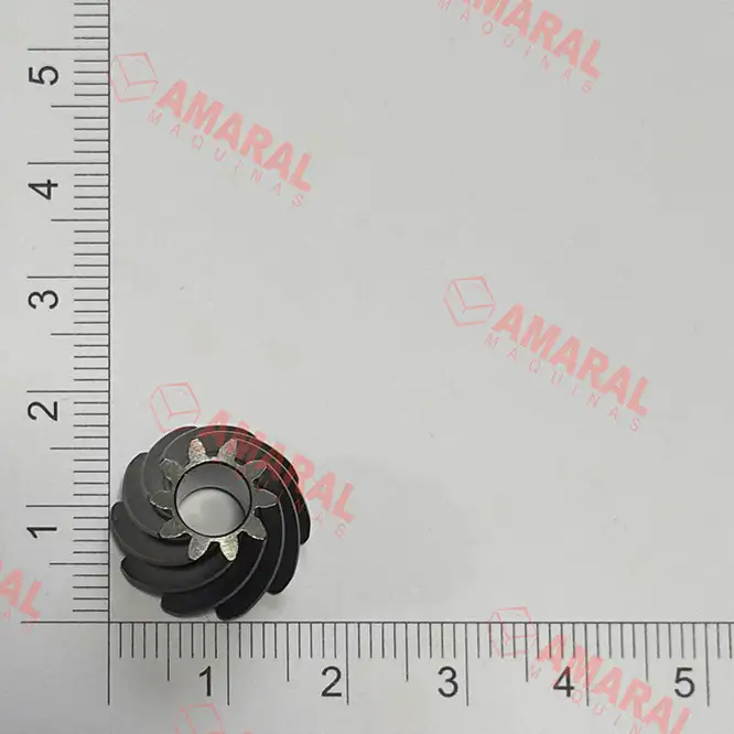 Engrenagem espiral 10 (221475-2) para Esmerilhadeira M9507/M9508/M9510/M9511 Makita