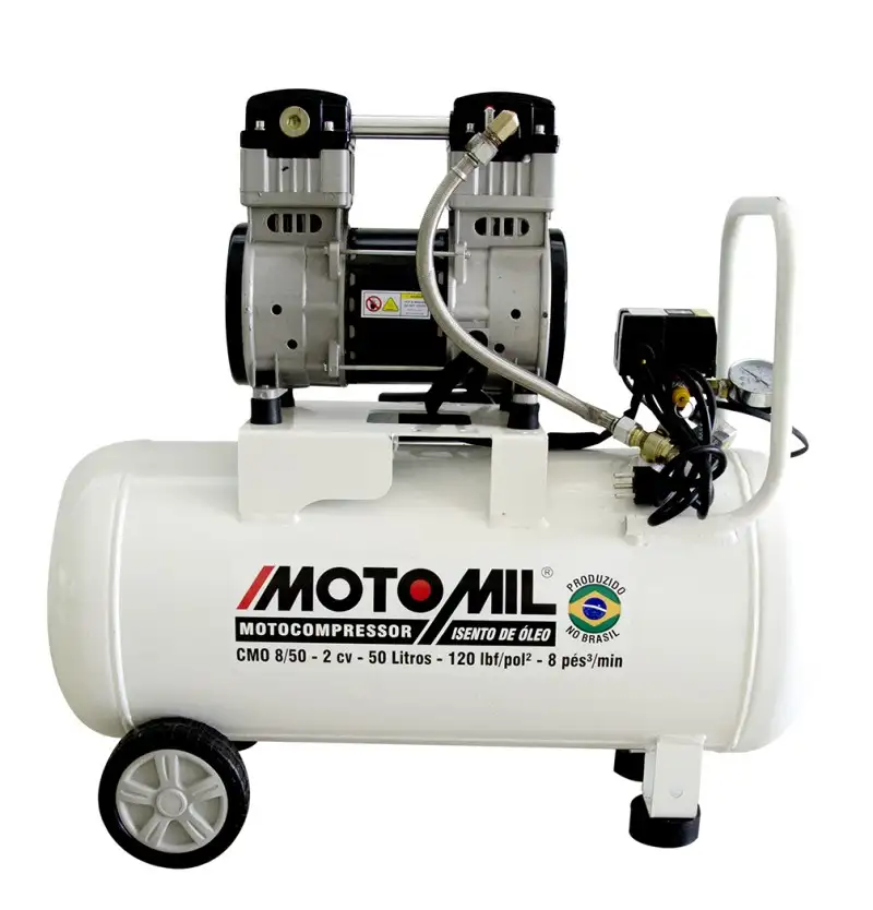 CMO-8/50BR Motocompressor 120 Lbs 2hp 220v S/ Oleo
