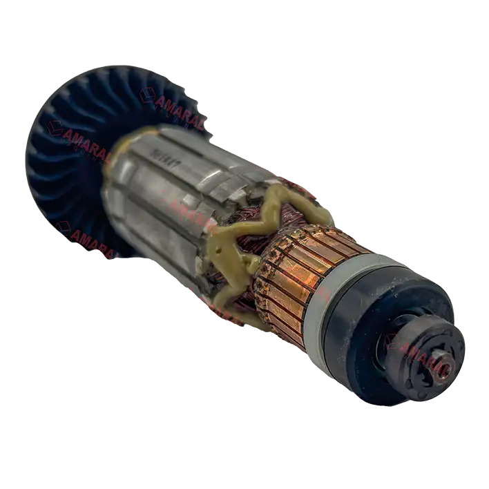 Induzido Rotor 115V (511A47-0) para Esmerilhadeira GA5090/GA5092/GA5095 Makita