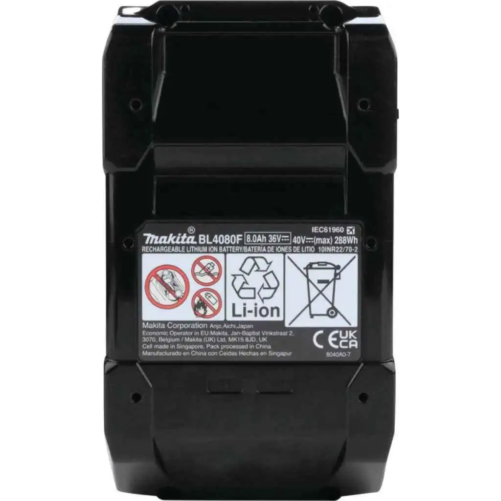 BATERIA DE LI-ION BL4080F 40V 8,0AH XGT