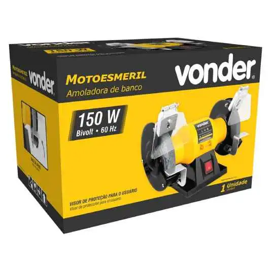 MOTOESMERIL 150W BIVOLT VONDER