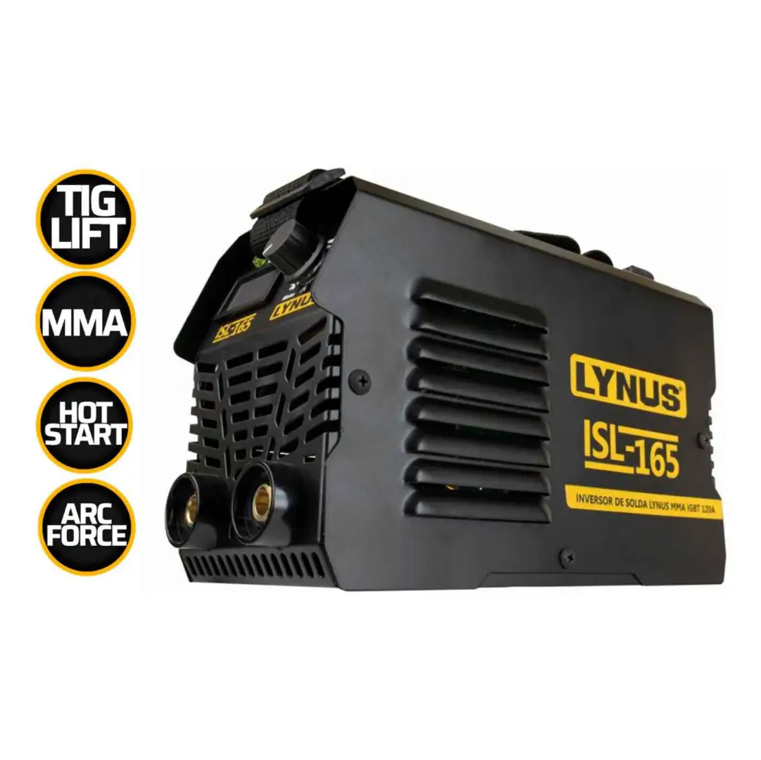 ISL-165S INVERSOR DE SOLDA LYNUS STANDARD 120A 220V