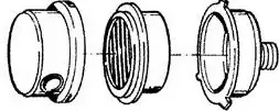 BUCHA REDUCAO ALUMINIO MACHO 3/4POL NPT FEMEA 1/2POL RP AT