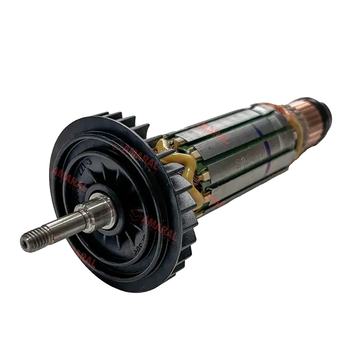 Induzido Rotor 115V (515611-3) para Esmerilhadeira 9557HN/9557HP/9557NB Makita