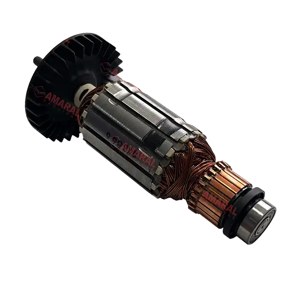 Induzido Rotor 127V (513866-4) para Serra Mármore 4100NH3 Makita