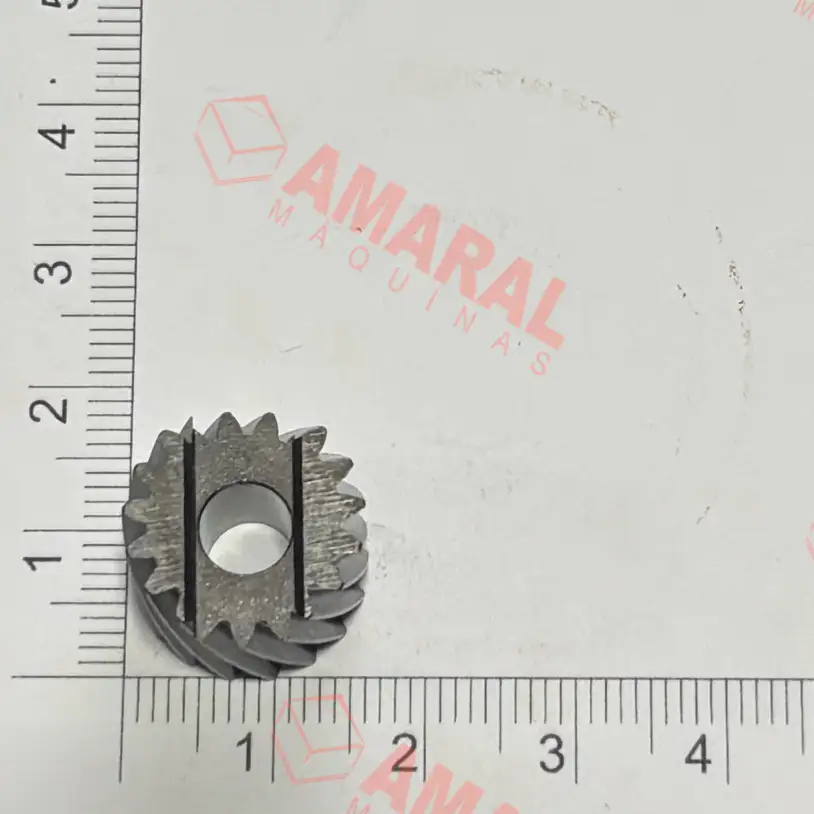 Engrenagem helicoidal 17 (226695-3) para Serra Mármore 4100NH2/4100NS/4100KB Makita