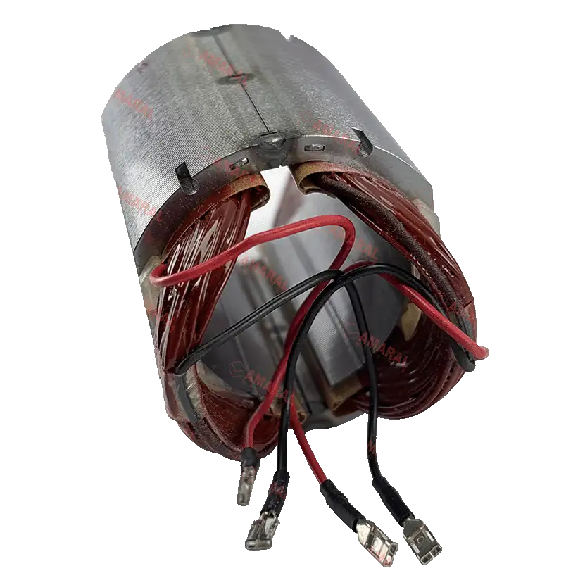 Estator 127V (639121-7) para Esmerilhadeira GA4550/GA4550R/GA4551R/GA5050/GA5050R/GA5051R Makita
