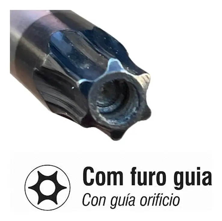 T20 CHAVE HEXALOBULAR RETA