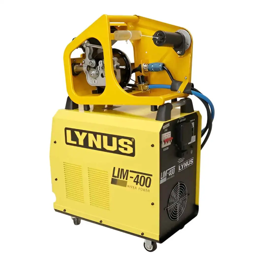 LIM-400HP INVERSORA DE SOLDA MIG LYNUS 400A CAB EXT TRI BIVOLT