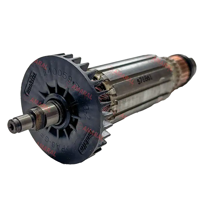 Induzido Rotor 115V (510200-9) para Esmerilhadeira M9502/M9503 Makita