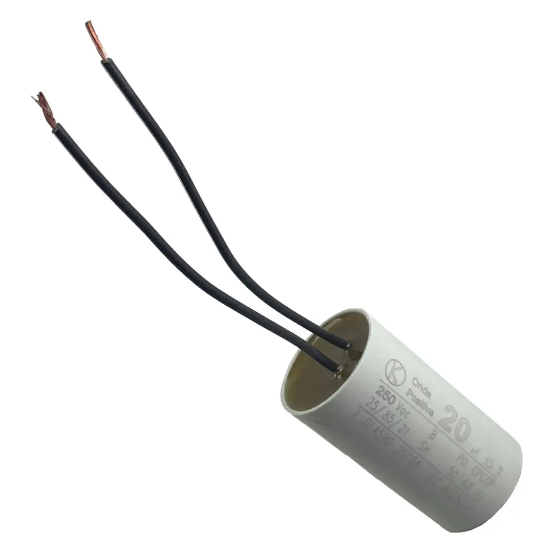 CAPACITOR PERM CABO 20,0 UF 380/400V ONDA POSITIVA