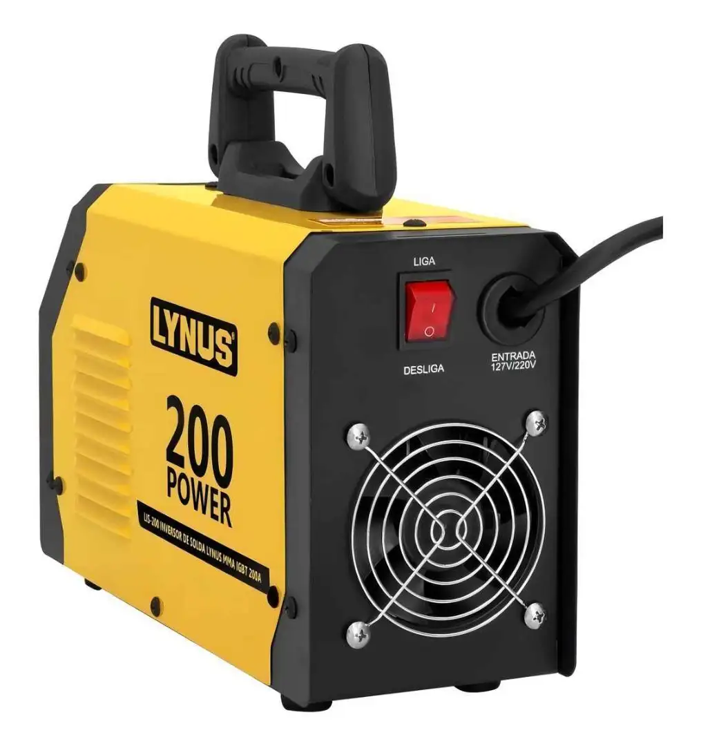 LIS-200 POWER INVERSOR DE SOLDA LYNUS MMA200A BIVOLT