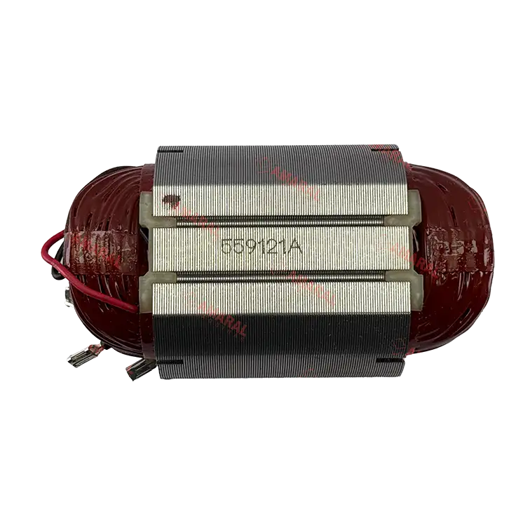 Estator 127V (639121-7) para Esmerilhadeira GA4550/GA4550R/GA4551R/GA5050/GA5050R/GA5051R Makita