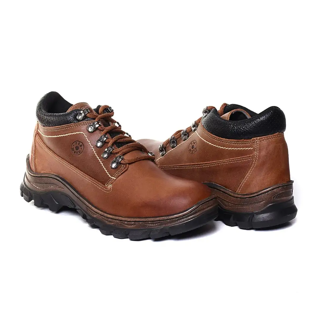 Bota Masculina Adventure em Couro