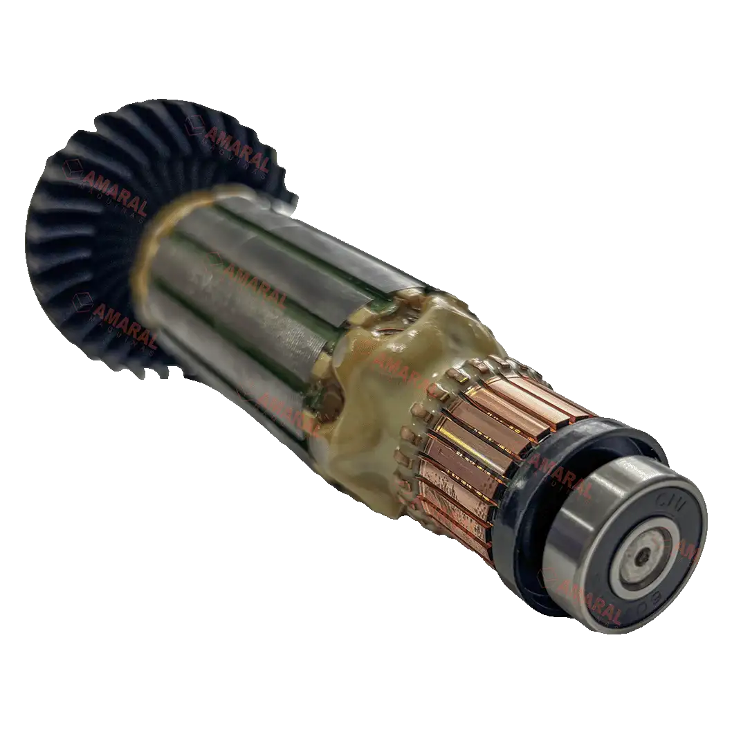 Induzido Rotor 220-240V (515613-9) para Esmerilhadeira 9557HN/9557HP/9557NB Makita