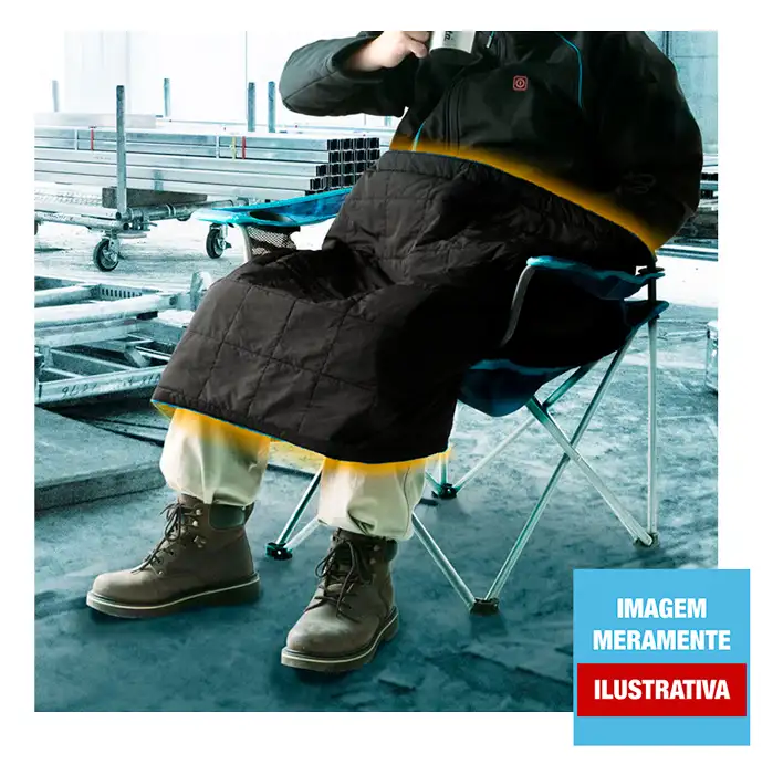 Manta Termica a Bateria 12v 4ah Makita