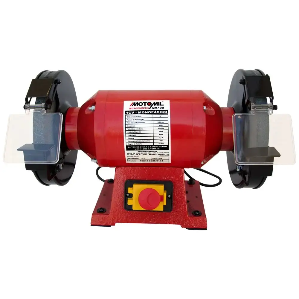 MM-100I MOTOESMERIL 1,0Hp MONO 220V 60Hz