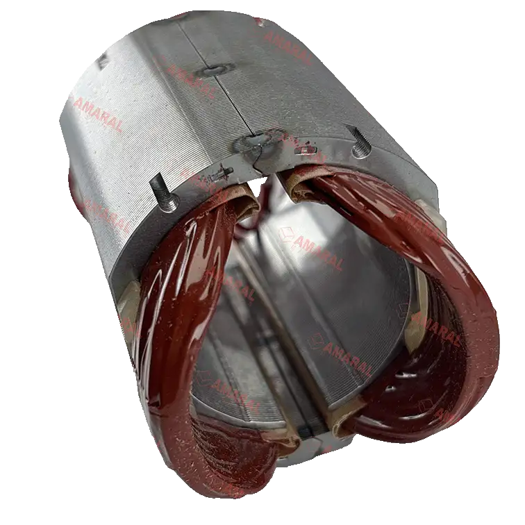 Estator 127V (639121-7) para Esmerilhadeira GA4550/GA4550R/GA4551R/GA5050/GA5050R/GA5051R Makita