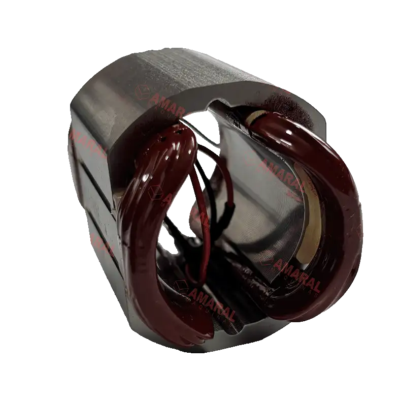 Estator 115V (621816-6) para Esmerilhadeira M9507/M9508 Makita