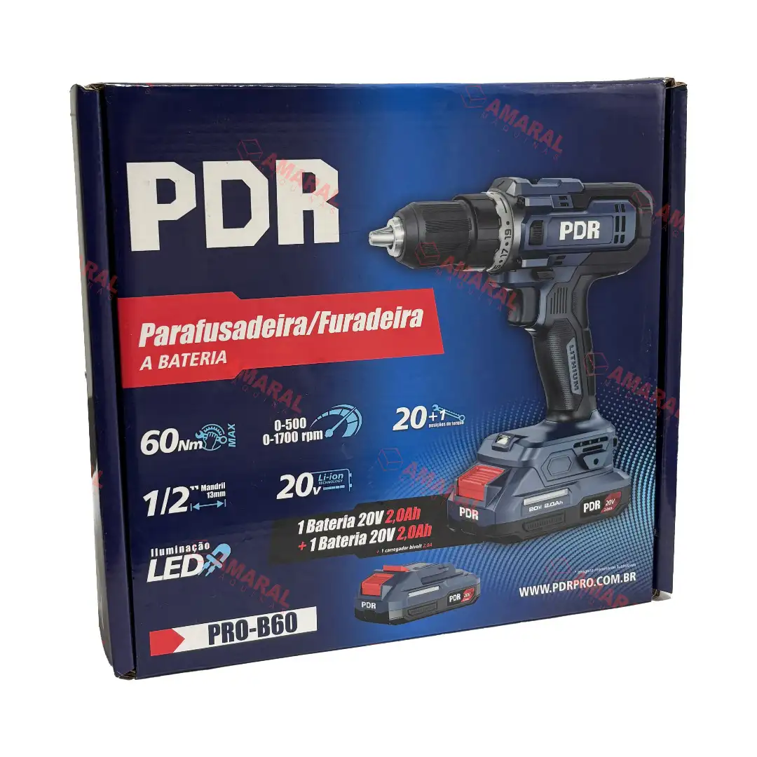 Paraf./Furadeira Bateria B60