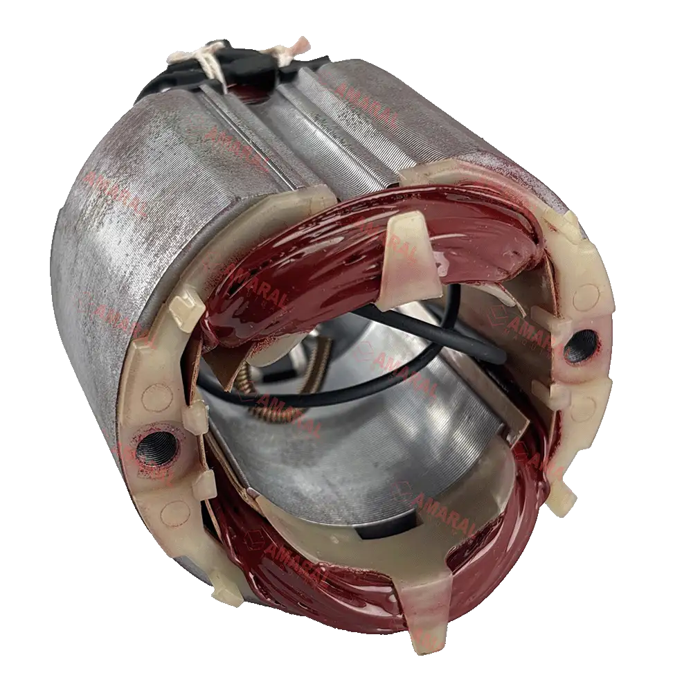 Estator 115V (599054-7) para Esmerilhadeira MGA504/M9002 Makita