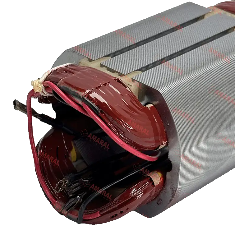 Estator 220-240V (621708-9) esmerilhadeira 9557HN/9557HP/9557NB Makita