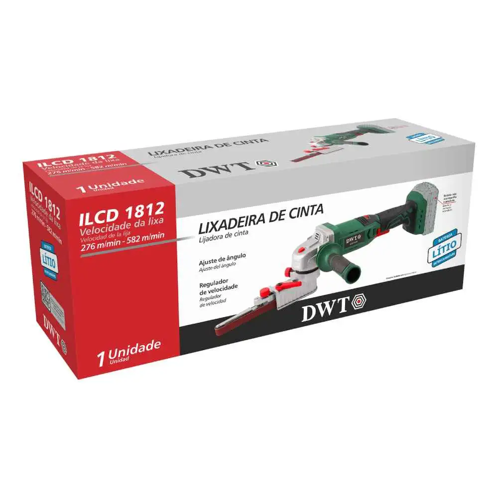 LIXADEIRA DE CINTA BATERIA 18V ILCD 1812 DWT