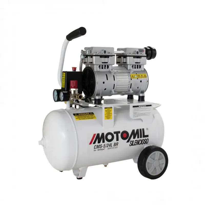 MOTOCOMPRESSOR CMS-5/24BR-120PSI 220V BRANCO