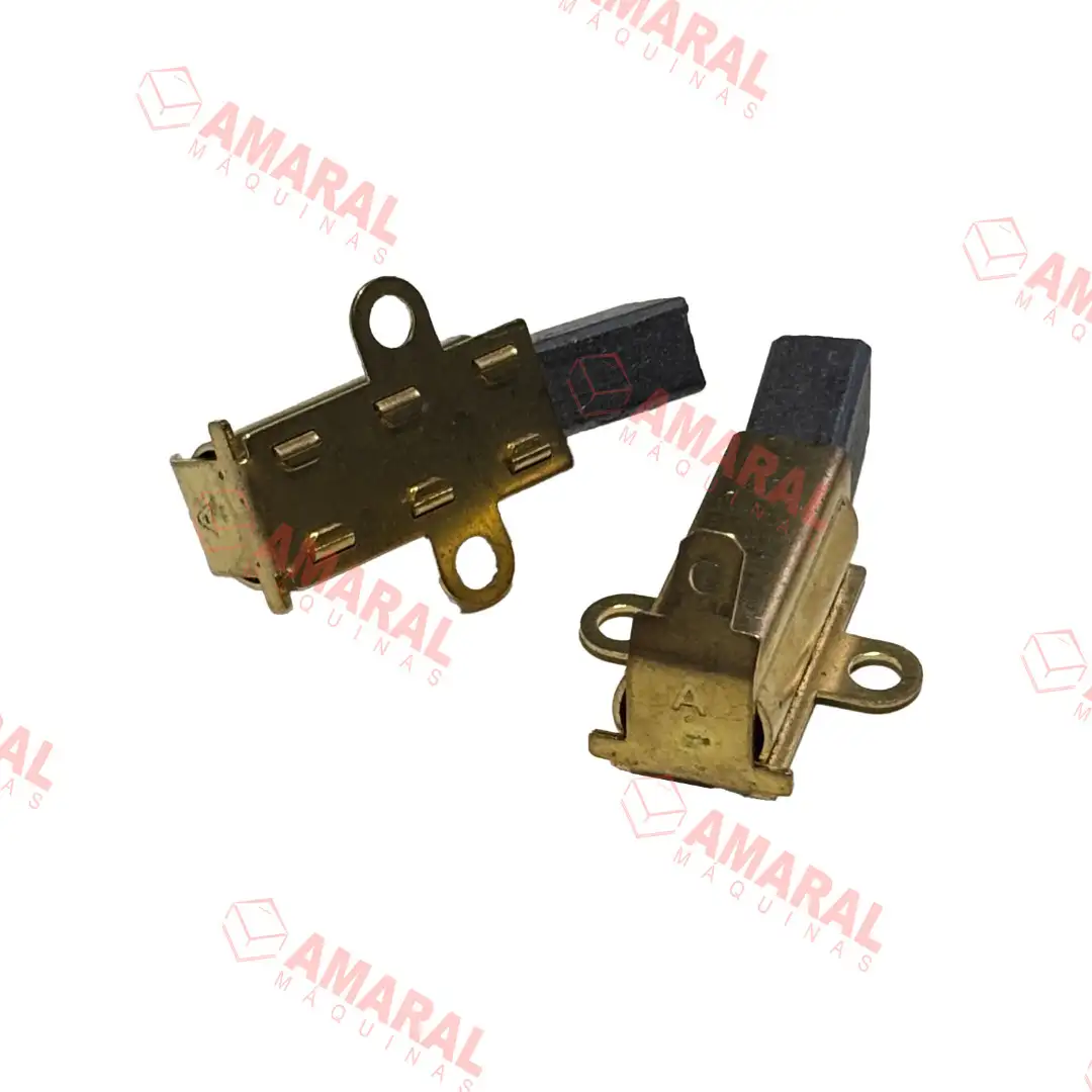 Escova de Carvão 127V (YA00000815) para Cortador de Grama ELM3320/ELM3720 Makita