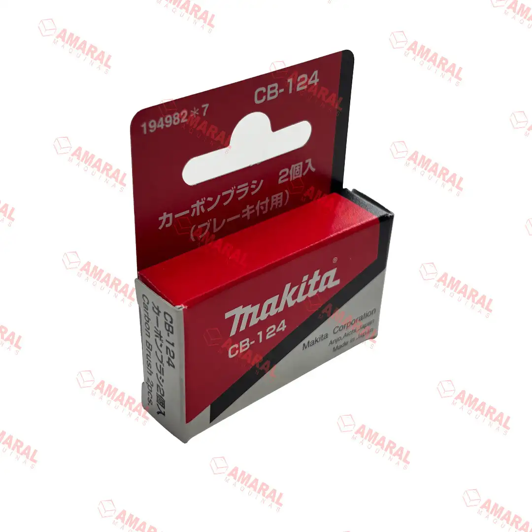 ESCOVA DE CARVAO CB-124 (194982-7) 1600/5600NB/9218PB/9900B Makita