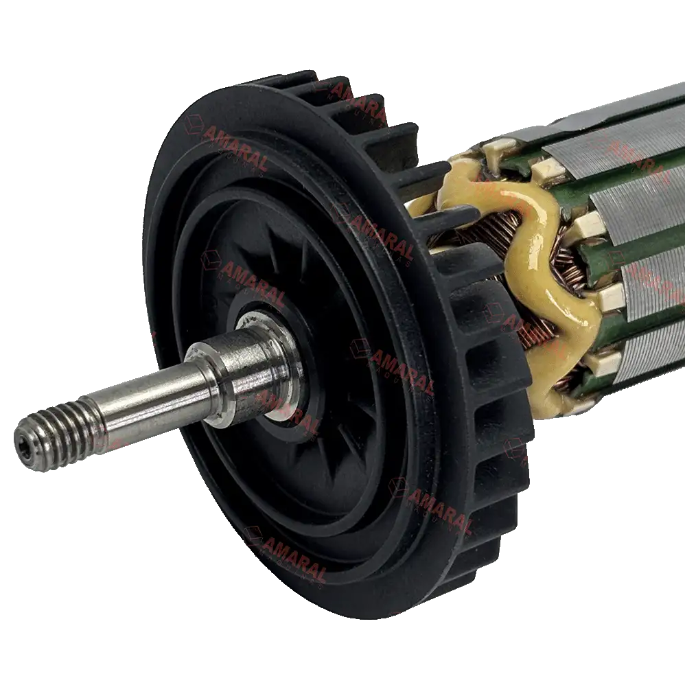 Induzido Rotor 115V (515611-3) para Esmerilhadeira 9557HN/9557HP/9557NB Makita