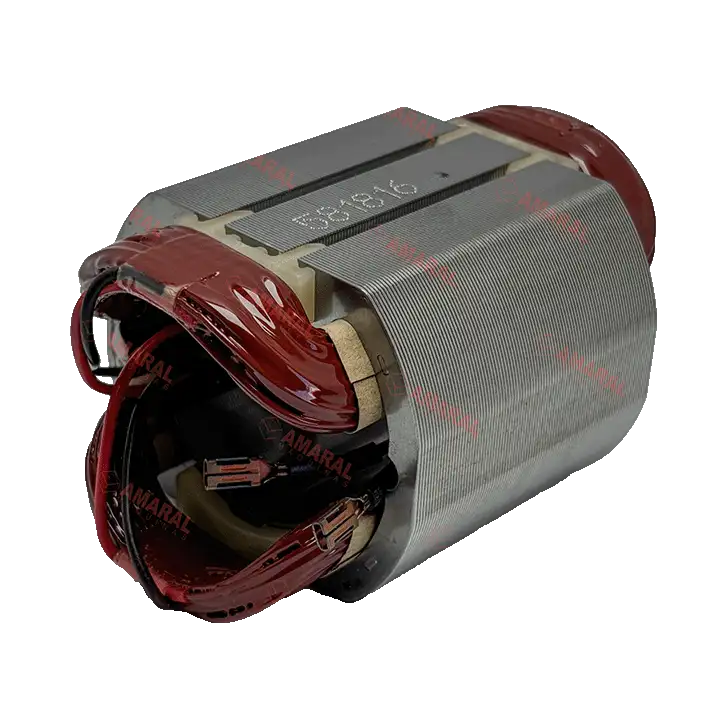 Estator 115V (621816-6) para Esmerilhadeira M9507/M9508 Makita