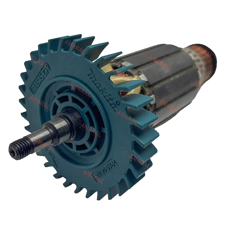 Induzido Rotor 220V (513928-8) para Emerilhadeira MGA504/M9002 Makita