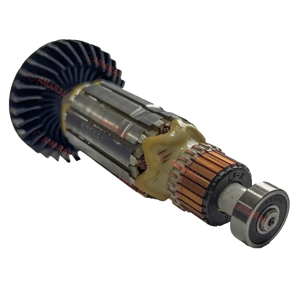 Induzido Rotor 115V (510547-1) para Esmerilhadeira M9507/M9508 Makita